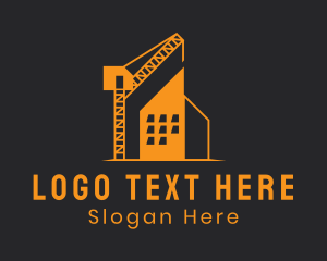 Property Building Crane Logo