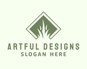 Green Grass Yard logo design