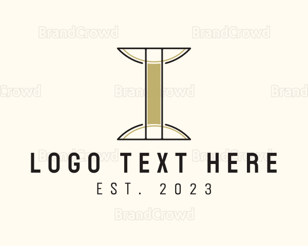 Simple Minimalist Pillar Business Logo