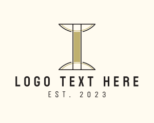 Marketing - Simple Minimalist Pillar Business logo design