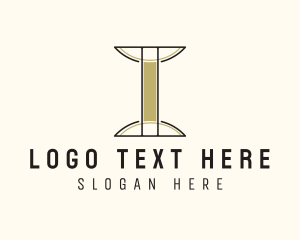 Simple Minimalist Pillar Business Logo