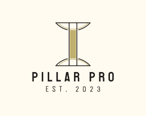 Pillar - Simple Minimalist Pillar Business logo design