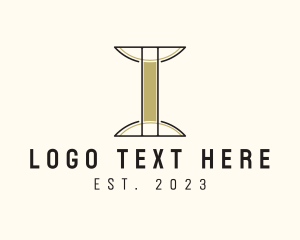 Column - Simple Minimalist Pillar Business logo design