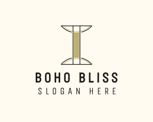 Simple Minimalist Pillar Business logo design