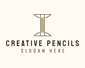 Simple Minimalist Pillar Business logo design