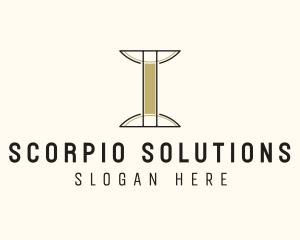 Simple Minimalist Pillar Business logo design