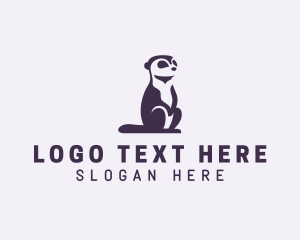 Wildlife Meerkat Mongoose Logo