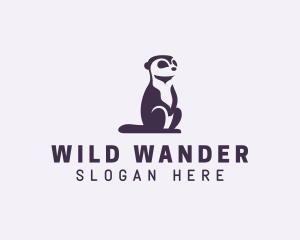 Wildlife Meerkat Mongoose logo design