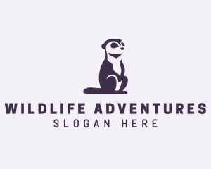 Wildlife Meerkat Mongoose logo design