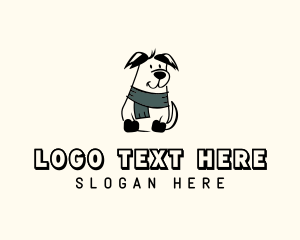 Winter Dog Clothing logo design