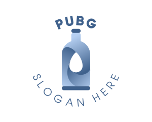 Water - Bottle Water Drop logo design