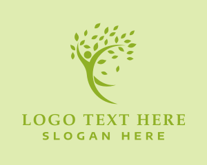 Human Tree Therapist Logo