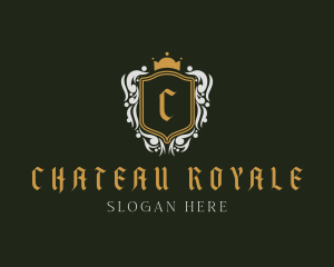 Royal Crown Shield logo design