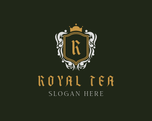 Royal Crown Shield logo design