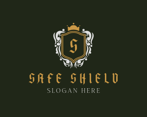 Royal Crown Shield logo design