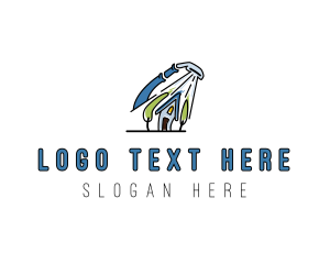 Supplier - House Vacuum Cleaning logo design