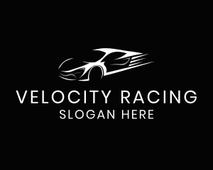 Speedy Race Car  logo design