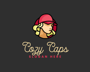 Blonde Cap Beauty logo design