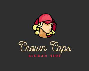 Blonde Cap Beauty logo design