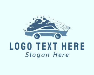 Neat - Car Water Bubbles logo design