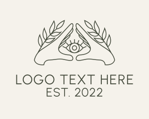 Horus - Mystical Pyramid Eye logo design