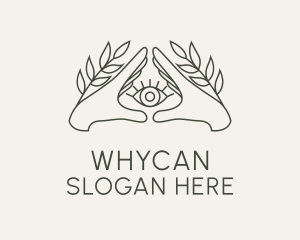 Mystical Pyramid Eye Logo