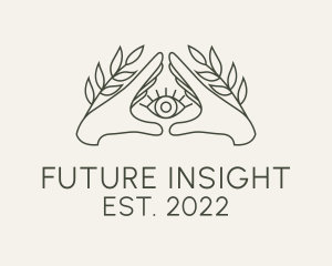 Prediction - Mystical Pyramid Eye logo design