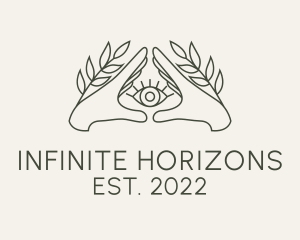 Visionary - Mystical Pyramid Eye logo design