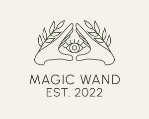 Mystical Pyramid Eye logo design