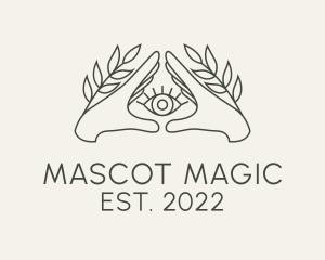 Mystical Pyramid Eye logo design