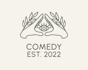 Aesthetic - Mystical Pyramid Eye logo design