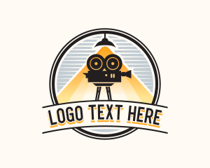 Cinema - Cinema Film Camera logo design