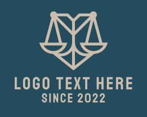 Justice - Legal Advice Office logo design