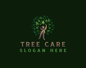 Nature Human Tree logo design