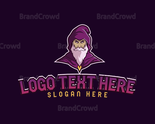 Witch Wizard Sorcerer Logo