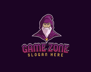 Witch Wizard Sorcerer  logo design