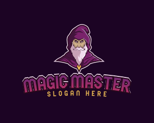 Wizard - Witch Wizard Sorcerer logo design
