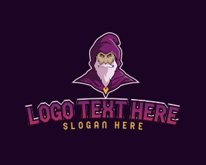 Witch Wizard Sorcerer  Logo