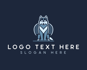 Hound Dog Canine logo design