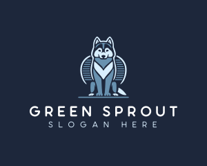 Hound Dog Canine Logo