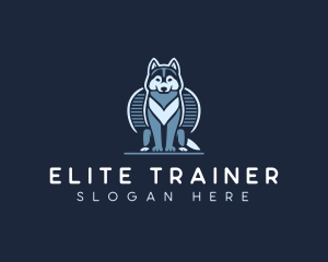 Hound Dog Canine logo design