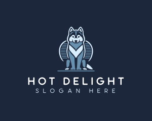 Hound Dog Canine logo design