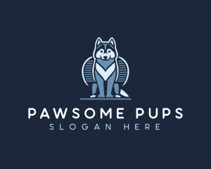 Hound Dog Canine logo design