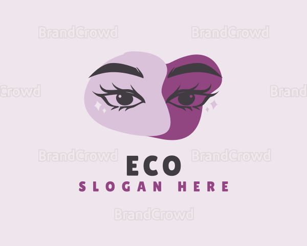 Beauty Eyelashes Makeup Logo