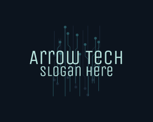 Blue Circuit Tech  logo design