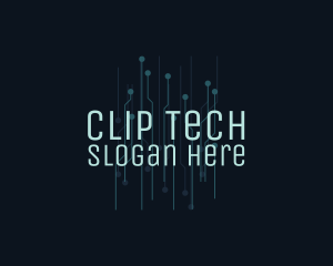 Blue Circuit Tech  logo design