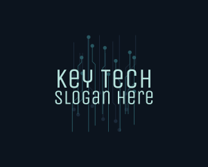 Blue Circuit Tech  logo design