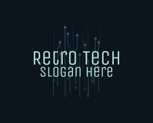 Blue Circuit Tech  logo design