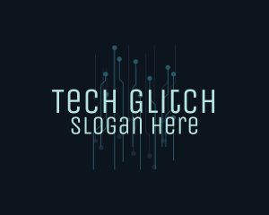 Blue Circuit Tech  logo design