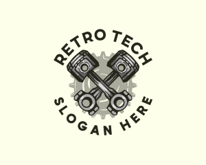 Industrial Engine Gear logo design